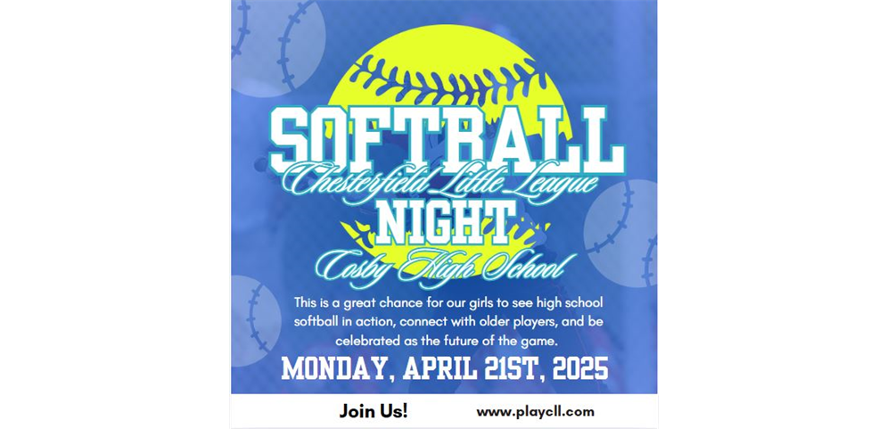 CLL Softball Night at Cosby High School